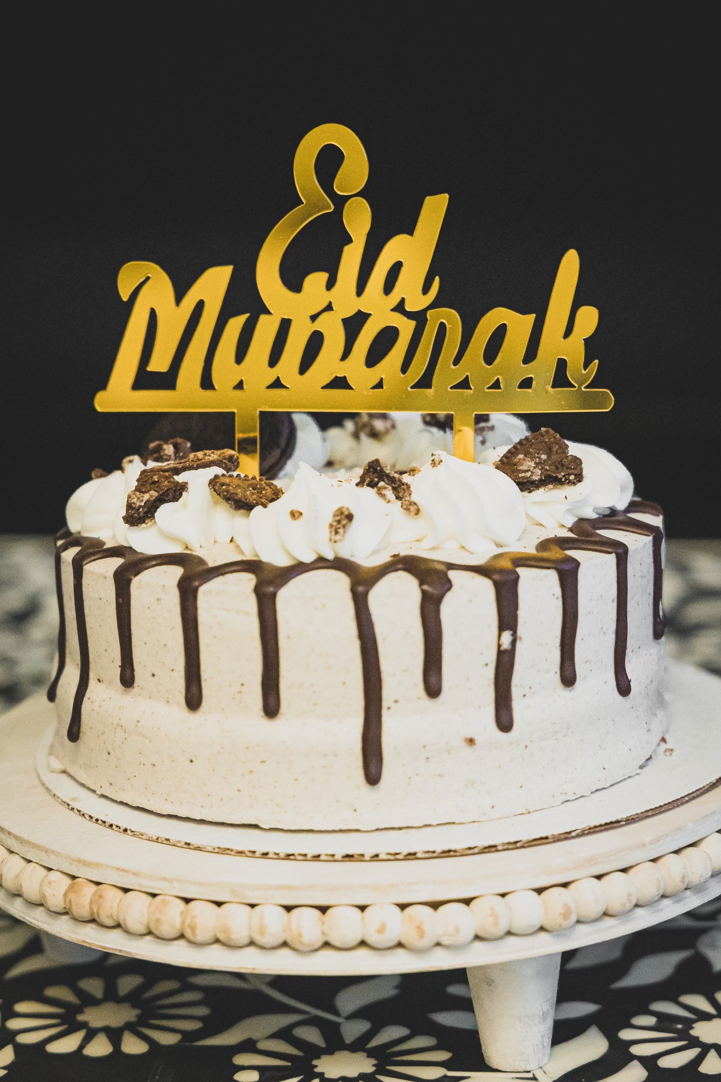 34. Eid Mubarak Cake/Dessert Topper