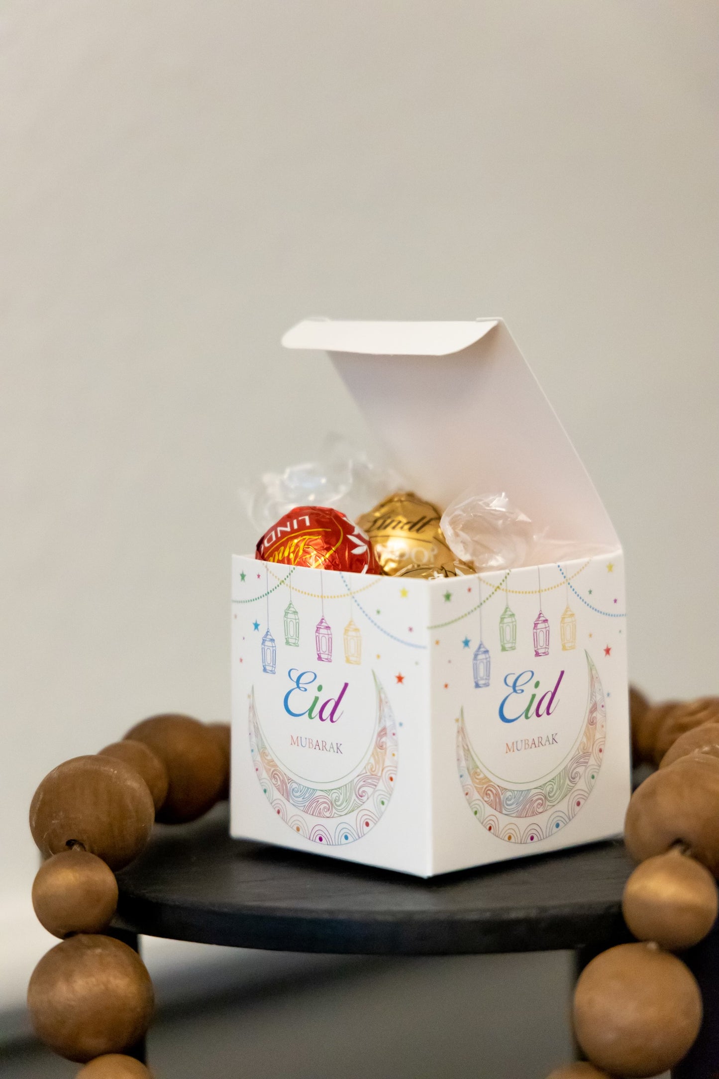 12. Eid Mubarak Goodie Boxes (8-pack, 8 design options)