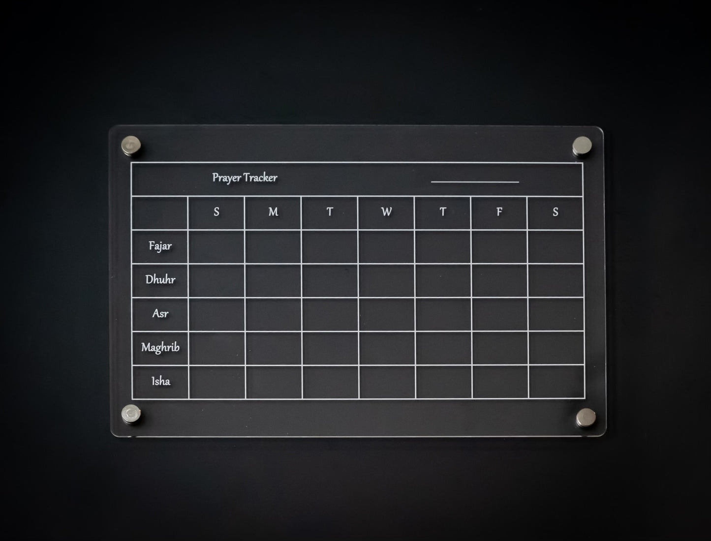 09. Prayer/Salah Tracker