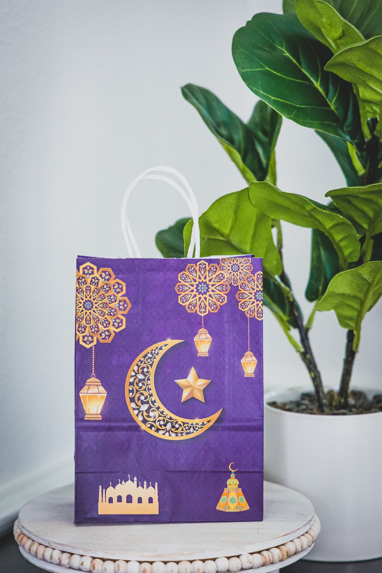 13. Ramadan/Eid Gift Bags (4-pack, 4 color options)