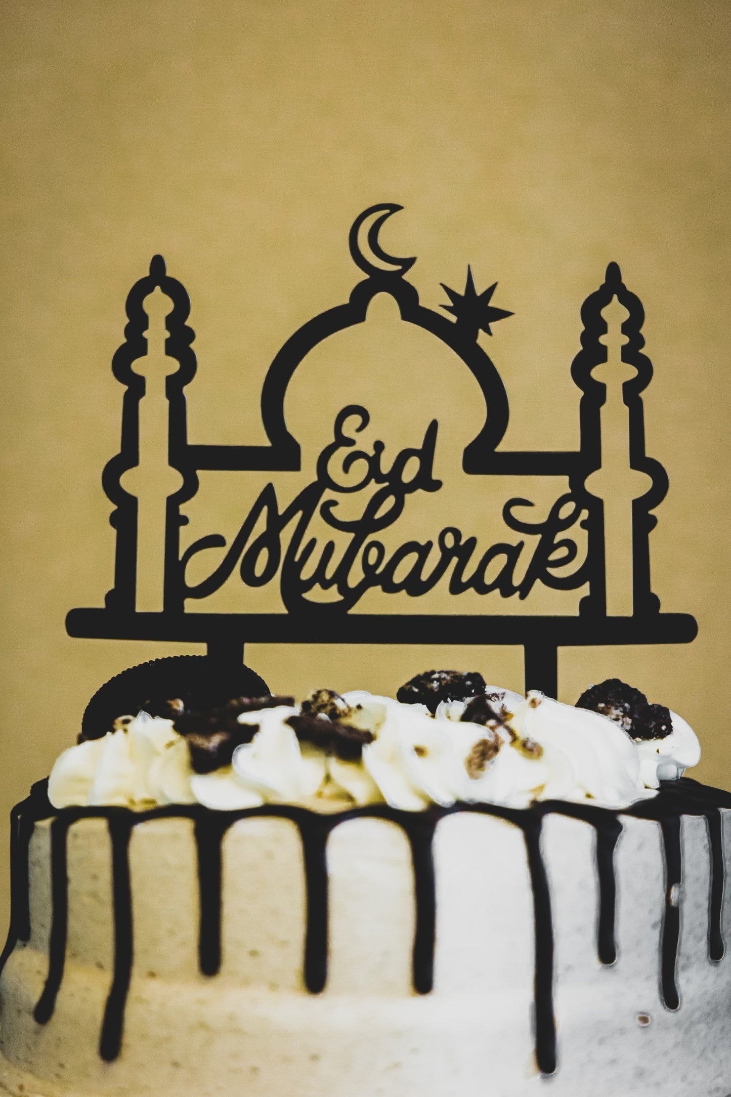 33. Eid Mubarak Cake/Dessert Toppers