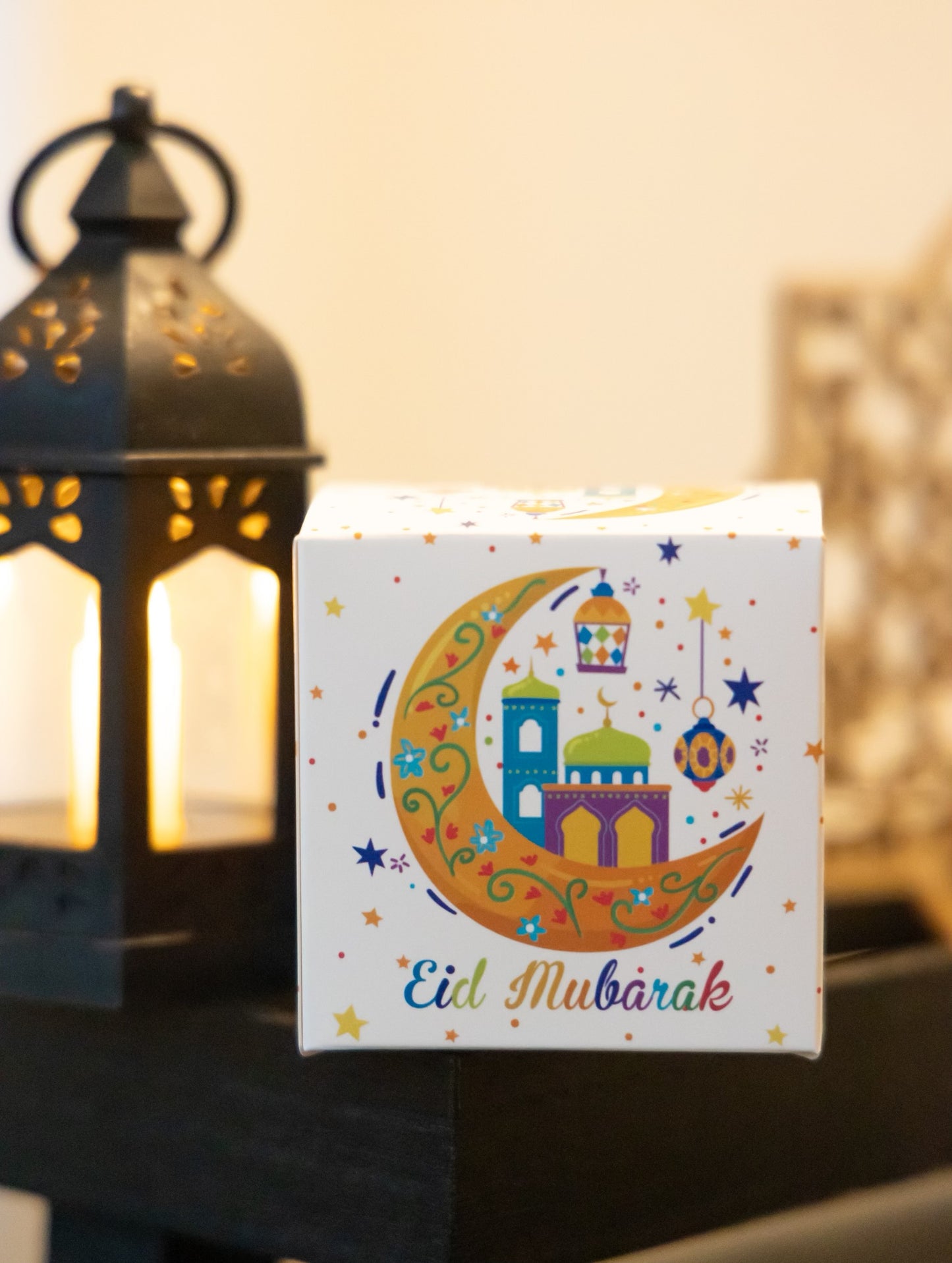 12. Eid Mubarak Goodie Boxes (8-pack, 8 design options)