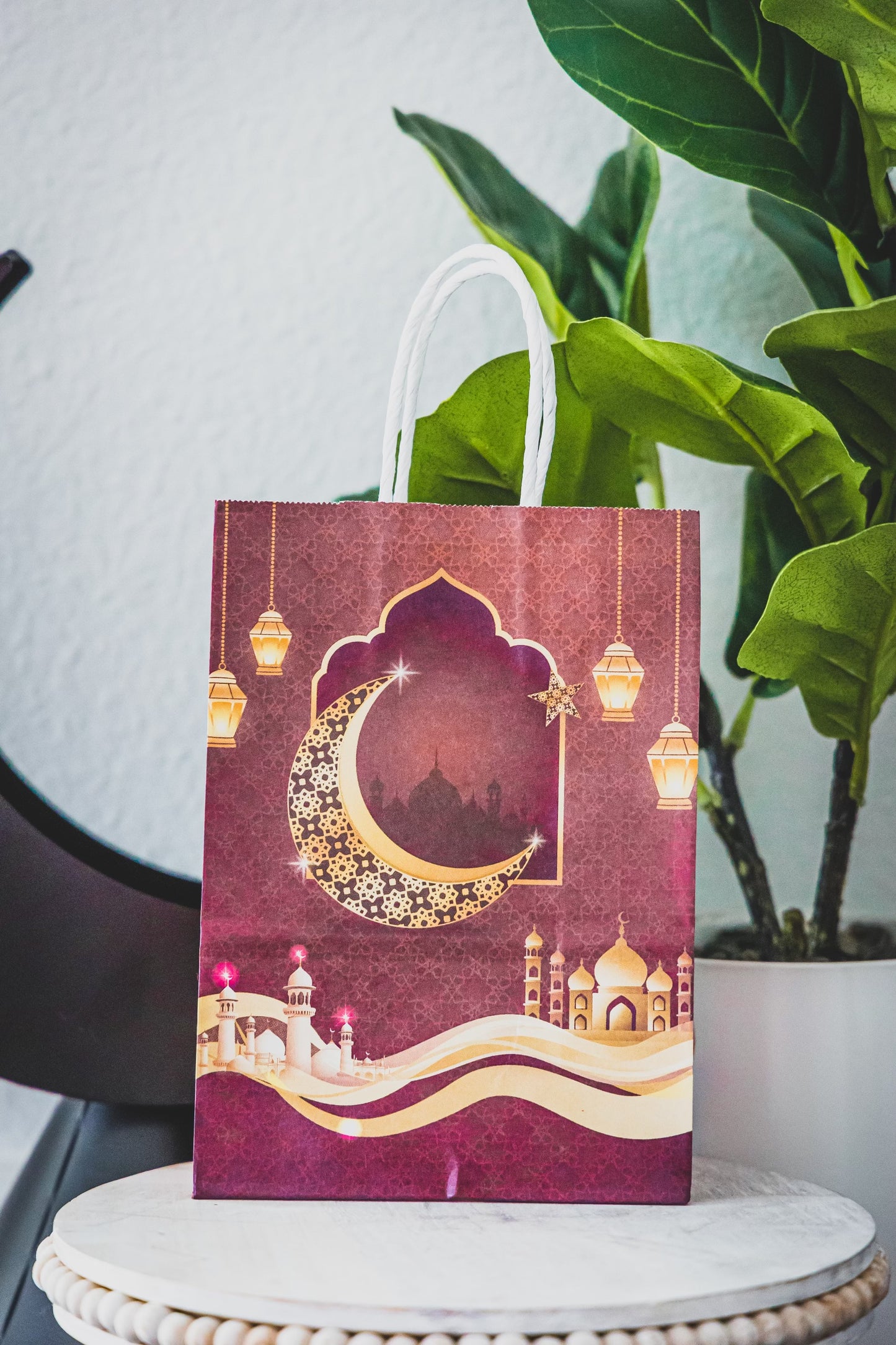 13. Ramadan/Eid Gift Bags (4-pack, 4 color options)