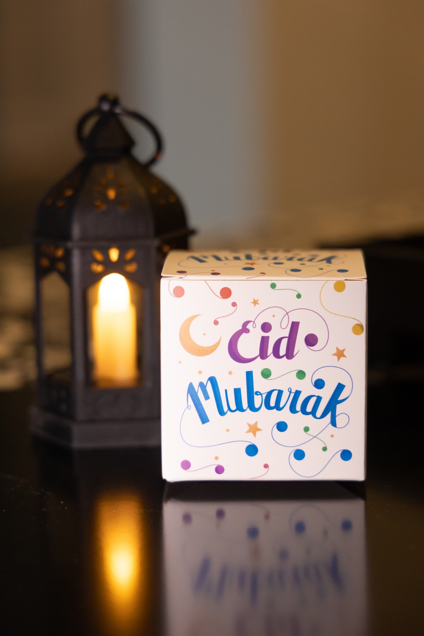 12. Eid Mubarak Goodie Boxes (8-pack, 8 design options)