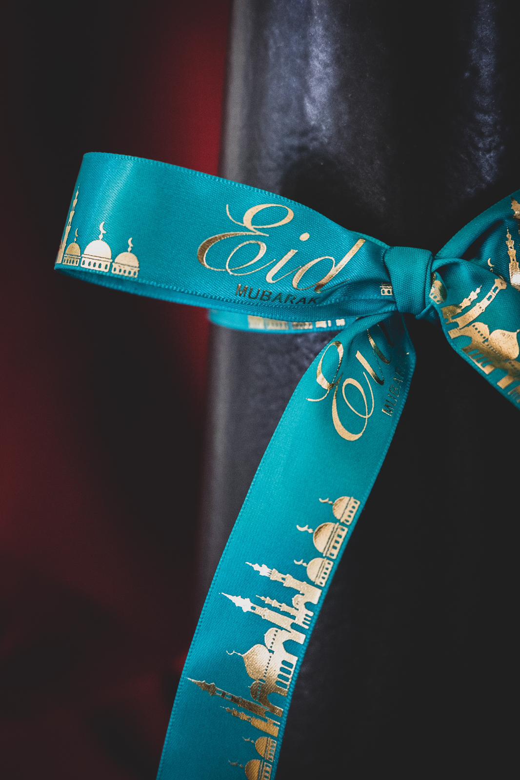 02. Eid Mubarak Gift Ribbons (10 yards - 3 Color Options)